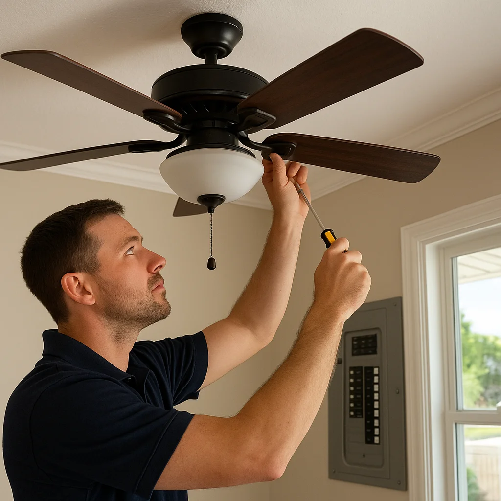 Keeping Ceiling Fans Reliable in Lower Grand Lagoon Homes