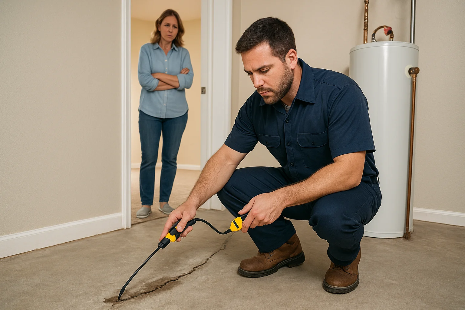 How Fort Walton Beach Homes Handle Hidden Leaks and Slab Damage Before They Spread