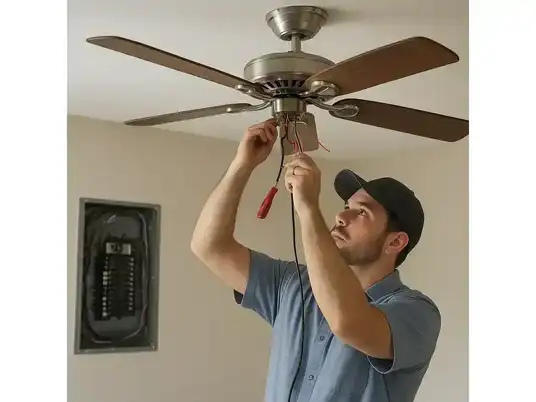 Smarter Electrical Maintenance for Crestview Homes Starts with the Ceiling Fan