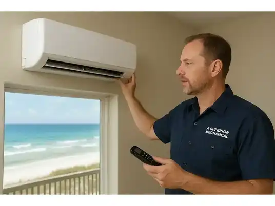Choosing a Ductless Mini-Split for a Seagrove Beach Home Means Thinking Beyond the Thermostat
