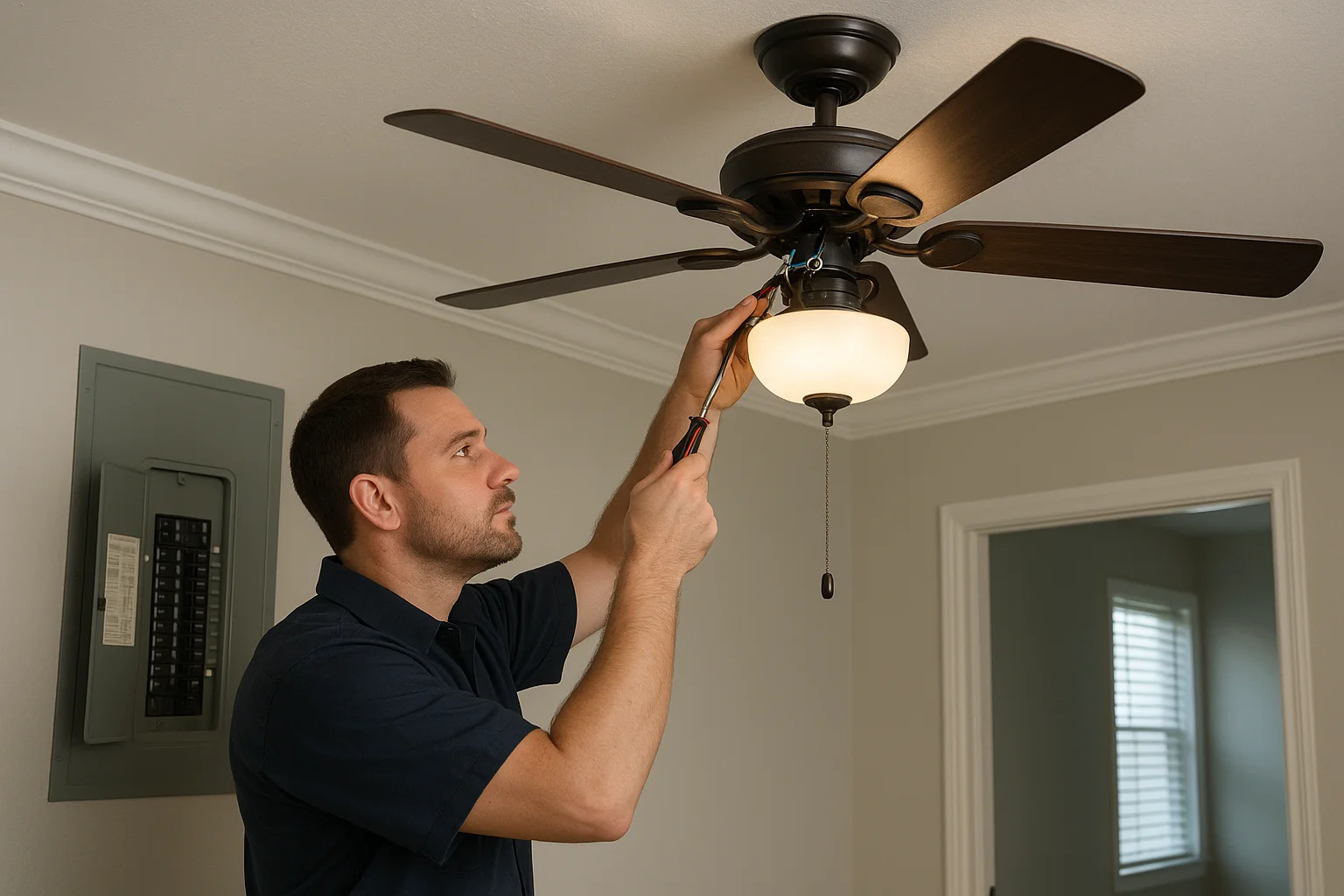 Ceiling Fan Service in Hammock Bay: The Small Electrical Upgrade That Makes a Big Difference