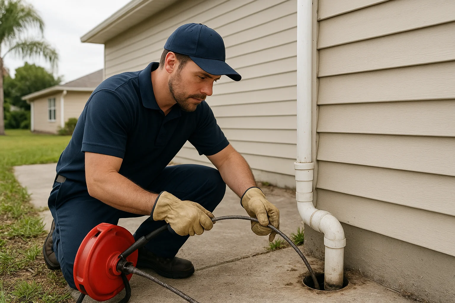 Keeping Parker Drains Clear in a Coastal Climate