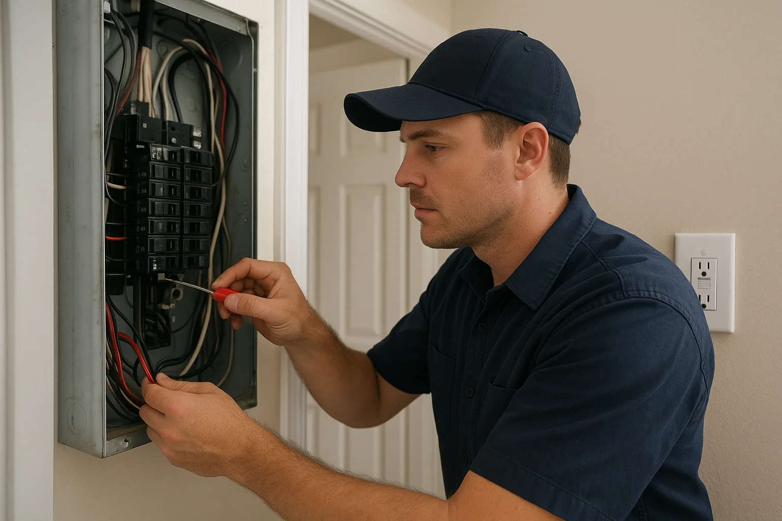 Keeping Outlets and Switches Ready for Pretty Bayou Weather and Power Demand