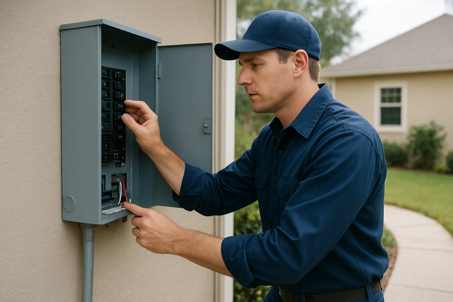 Outdoor Landscape Lighting in Lynn Haven That Helps Prevent Electrical Surprises