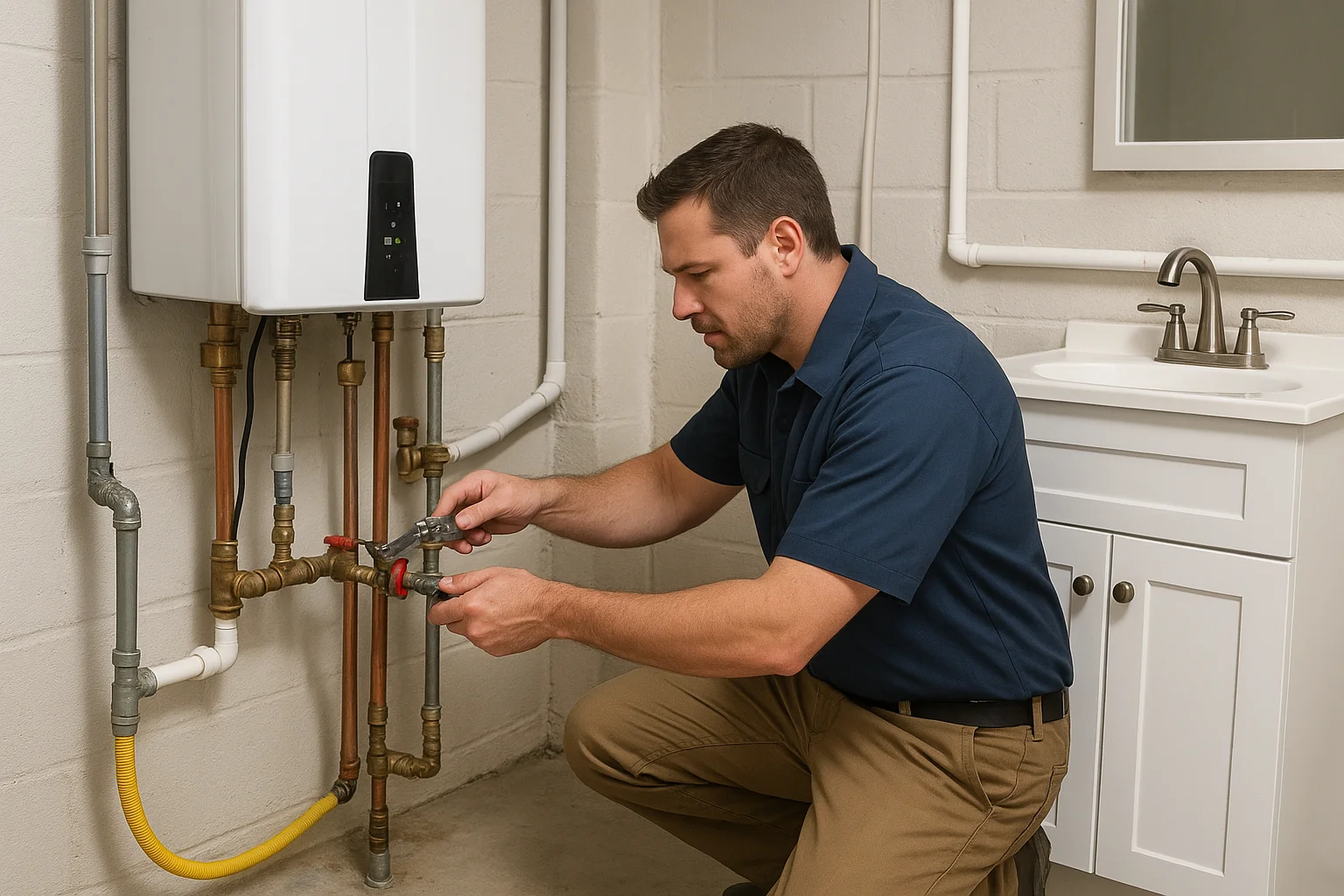 Keeping Tankless Water Heaters in Bluewater Bay on Track Before Small Plumbing Issues Turn Costly