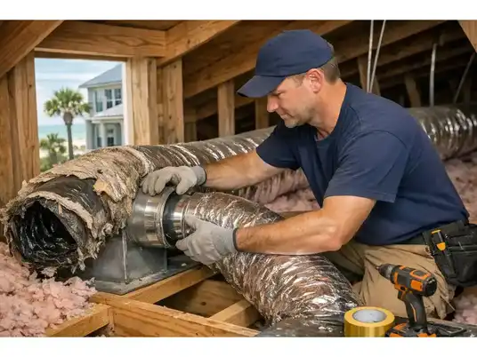 Duct Replacement in Seagrove Beach, FL: Common Problems and Solutions