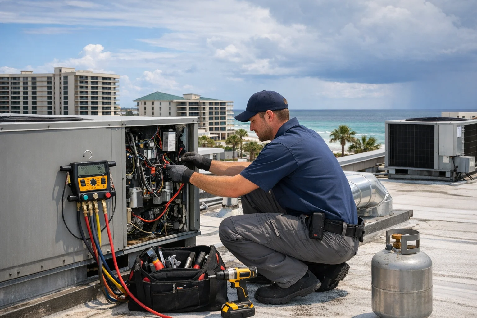 How Local Weather Affects Commercial HVAC Repair in Destin, FL