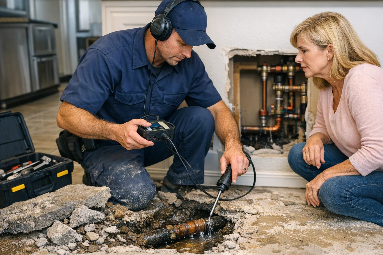 When to Call for Leak Detection & Slab Leak Repair in Parker, FL