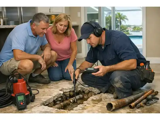 Why Homeowners Need Leak Detection and Slab Leak Repair in Bluewater Bay, FL