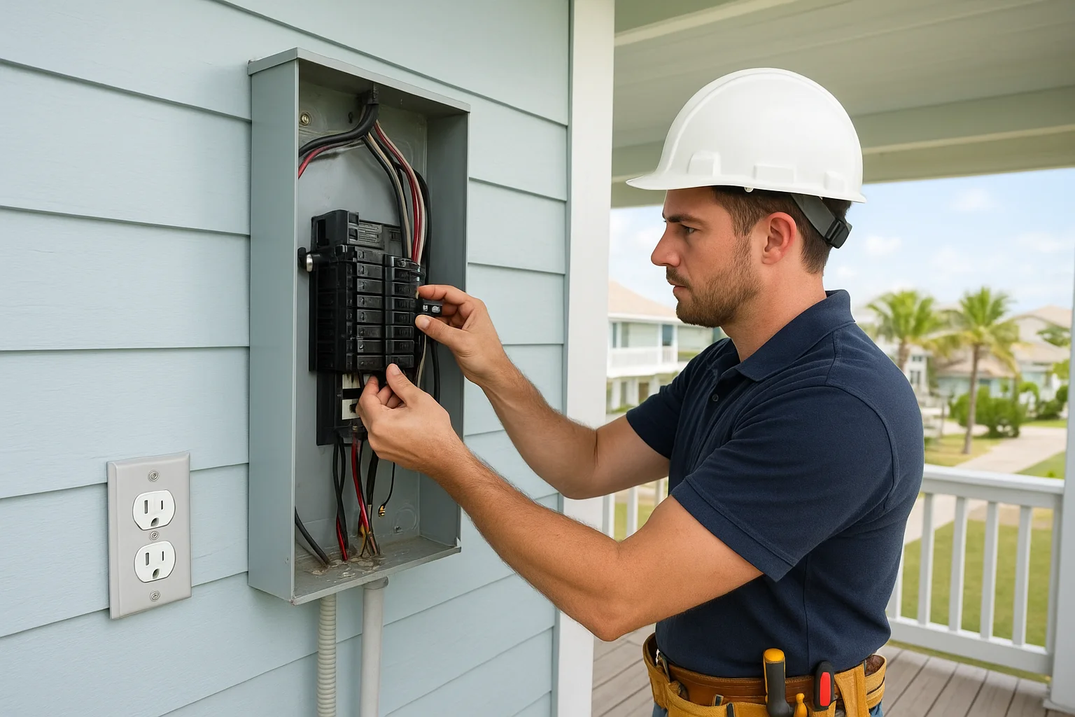 How Coastal Wear Changes the Way Ocean City Homes Need Electrical Installation