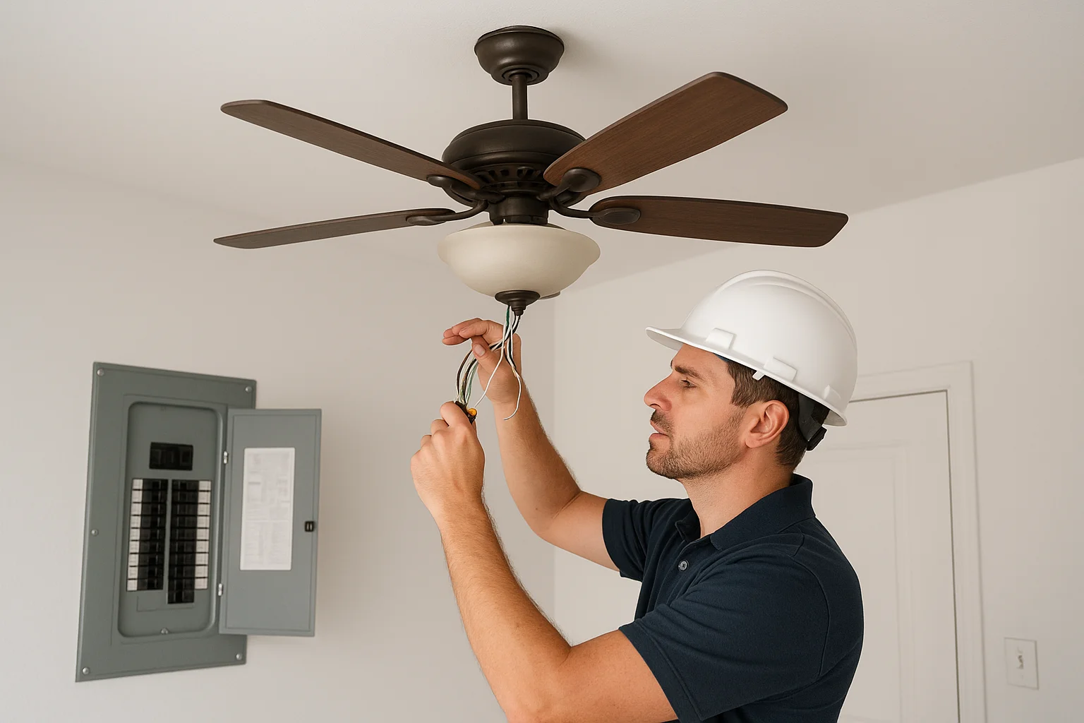 Ceiling Fans and Home Safety in Seagrove Beach: What Panels, Wiring, and Outlets Need to Get Right