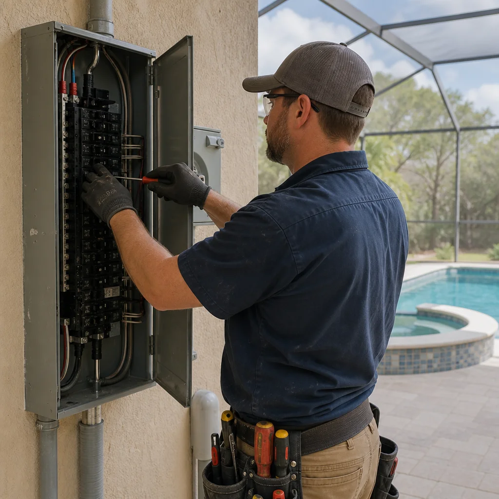 A Safer Backyard Starts at the Panel: Pool and Spa Wiring in Wright article image