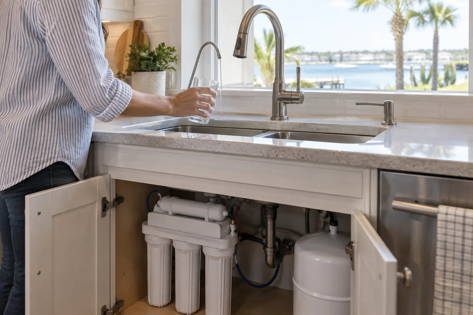 Beyond the Water Spots: Water Filtration in Lower Grand Lagoon, FL