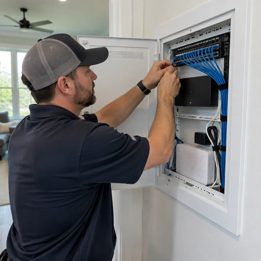 A Better-Connected Home Starts Behind the Walls in Latitude Margaritaville Watersound related article image from A Superior Mechanical