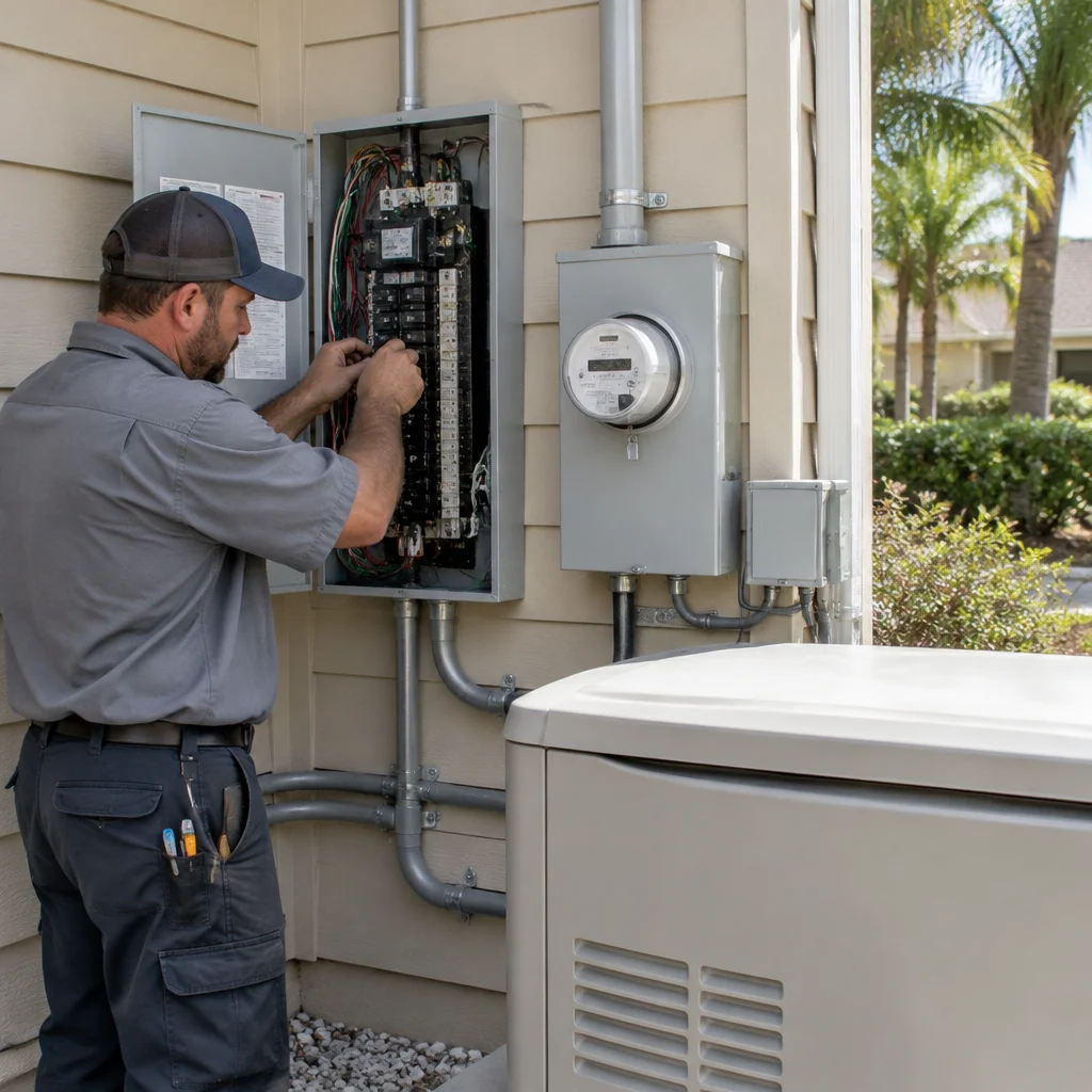 Backup Power Starts at the Panel: Generator Planning for Camp Creek Homes related article image from A Superior Mechanical