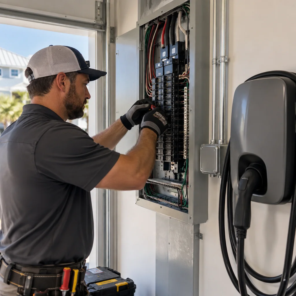 Behind a Smarter Blue Mountain Beach Home: Panels, Wiring, and Everyday Protection article image