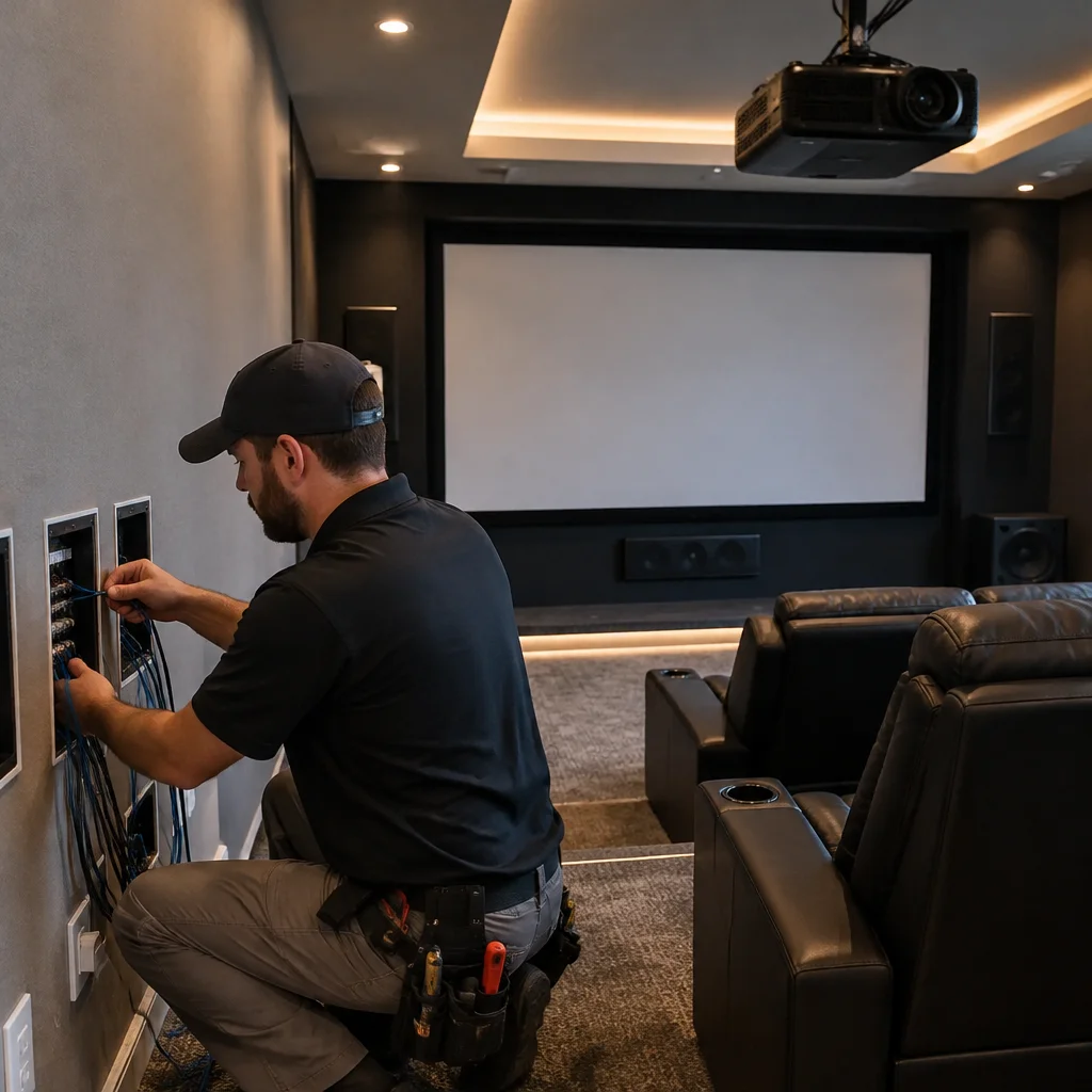 Behind the Screen: Smarter Electrical Planning for Camp Creek Home Theaters article image