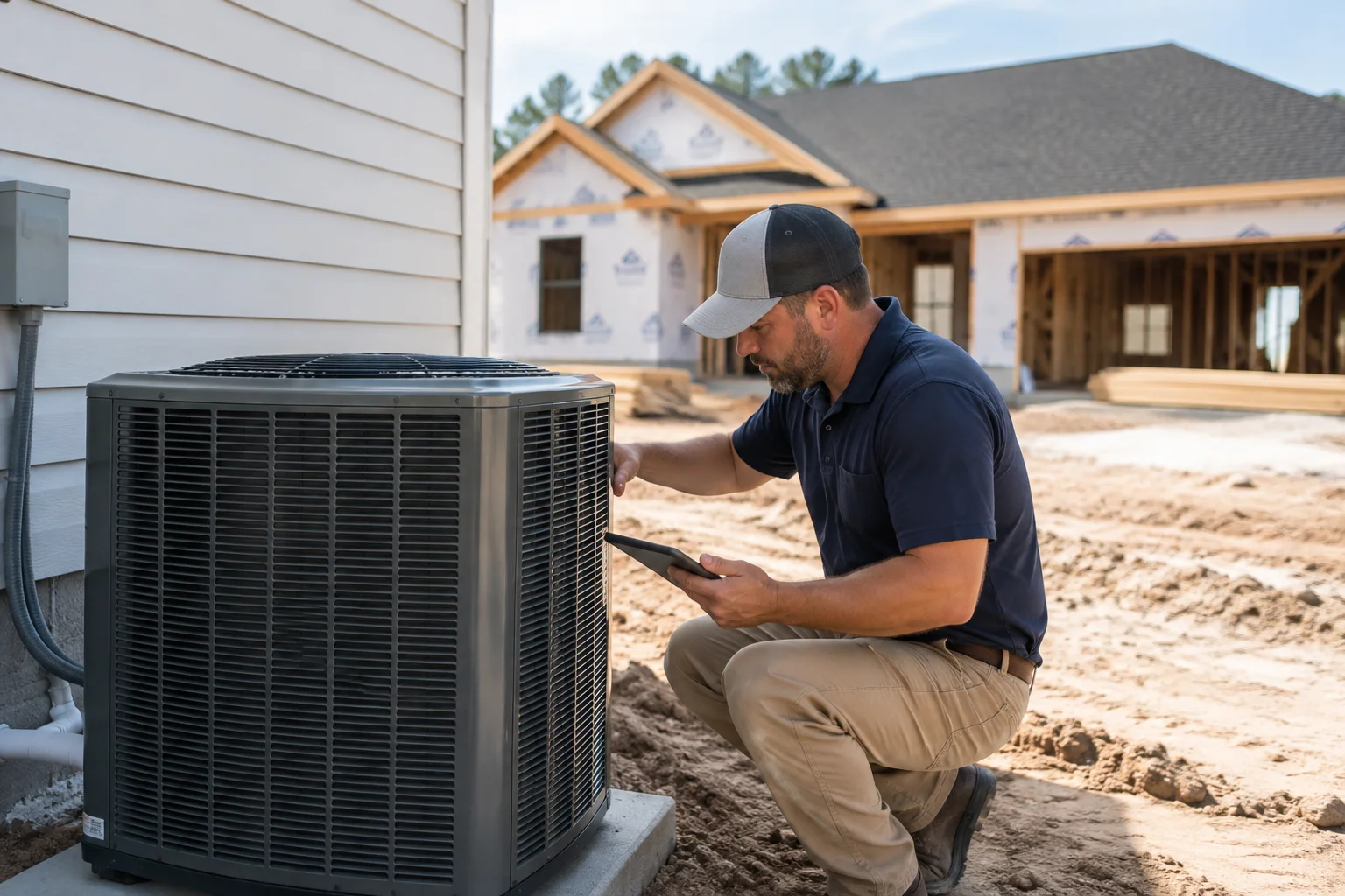 Comfort Starts Before Drywall: Planning New Construction AC in Callaway article image