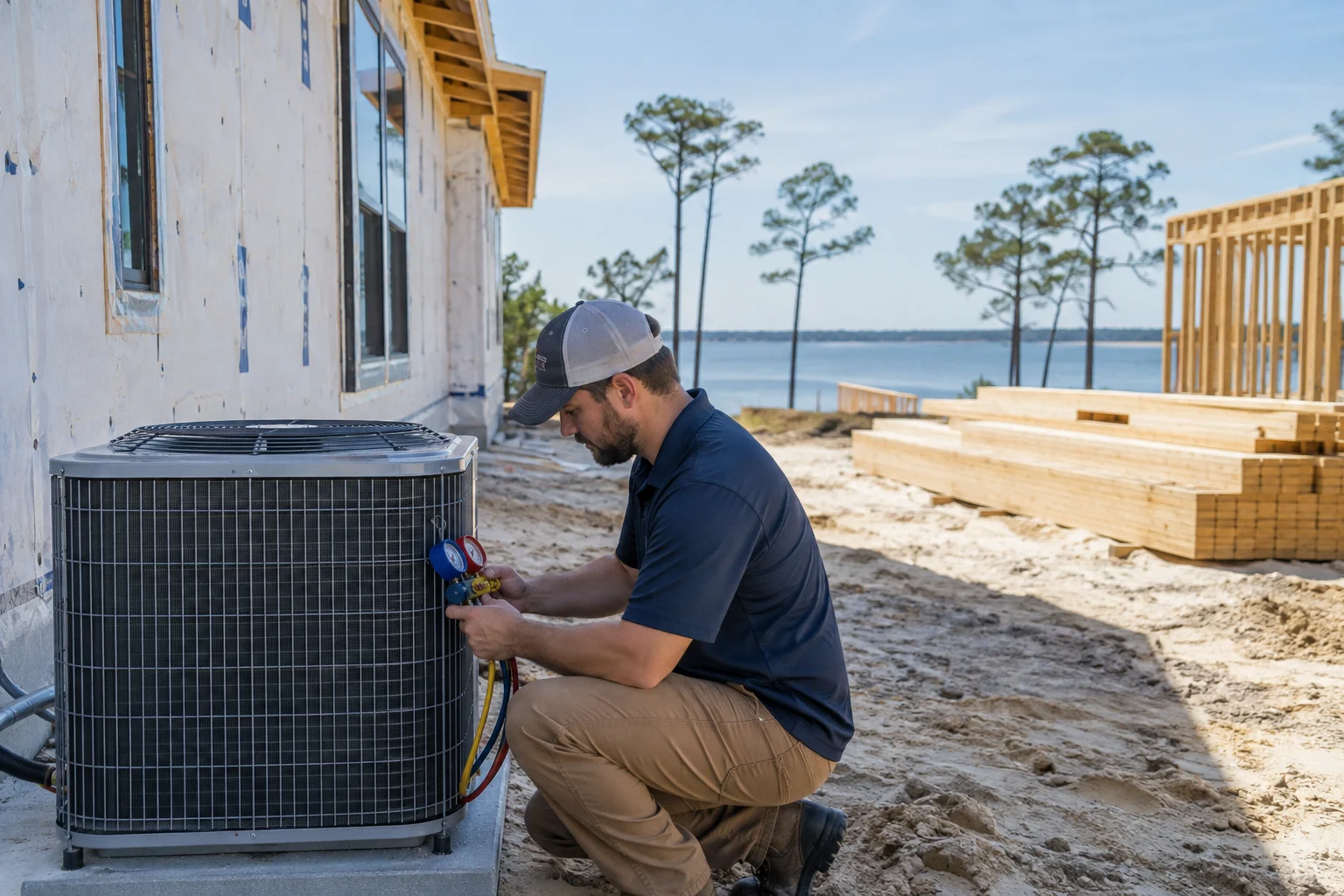 Comfort Starts on the Blueprint: New Construction AC in Bluewater Bay article image