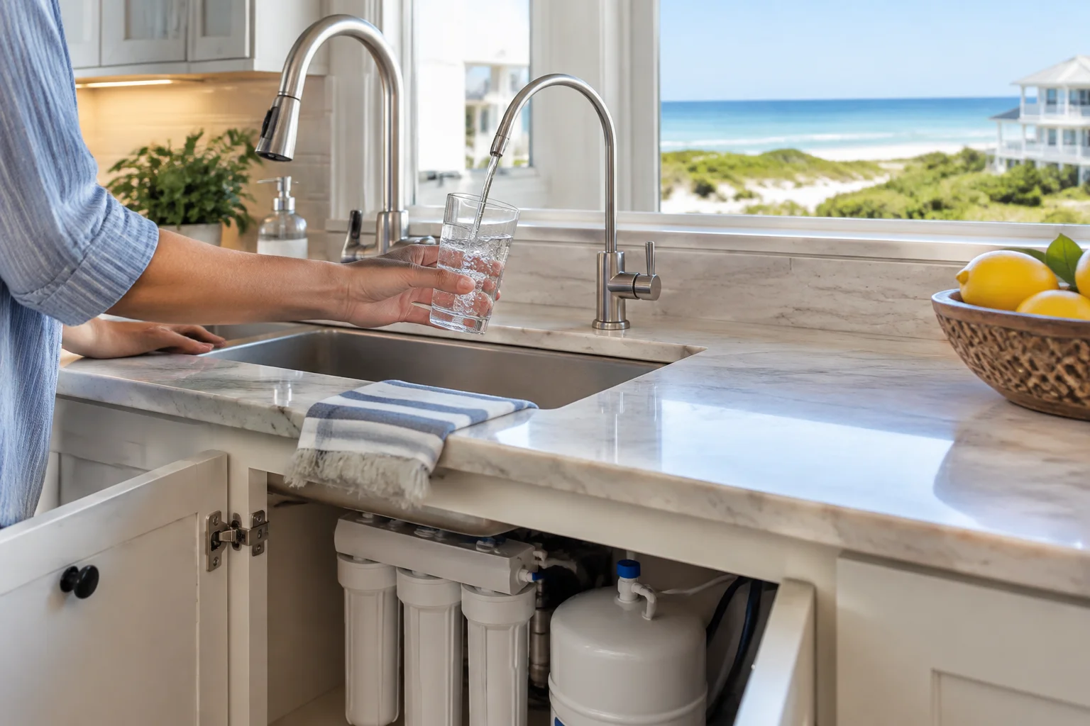 Less Scale, Better Sips: Water Filtration Services in 30A, FL related article image from A Superior Mechanical