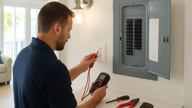 Vacation-Rental Electrical Problems in Latitude Margaritaville Watersound