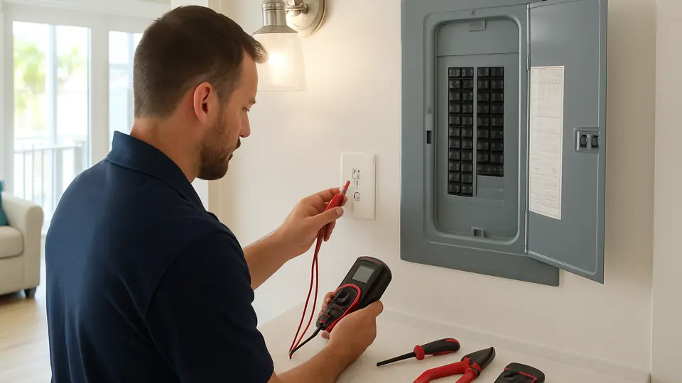Vacation-Rental Electrical Problems in Latitude Margaritaville Watersound