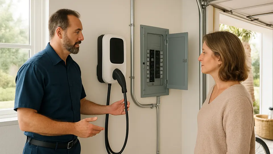 Level 2 EV Charger Panel Capacity in Alys Beach