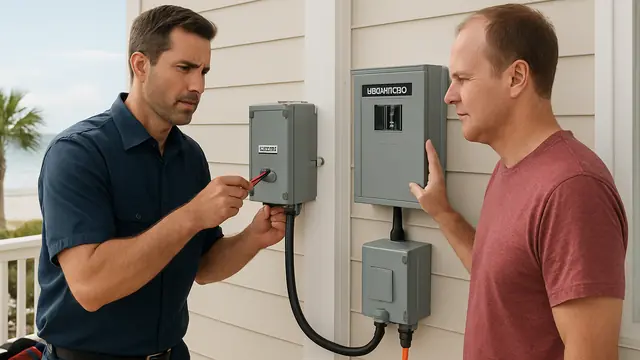 Hurricane Electrical Checklist in Grayton Beach