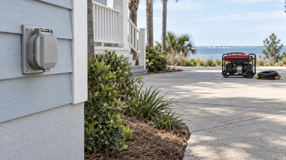 Portable Generator Connections in Santa Rosa Beach