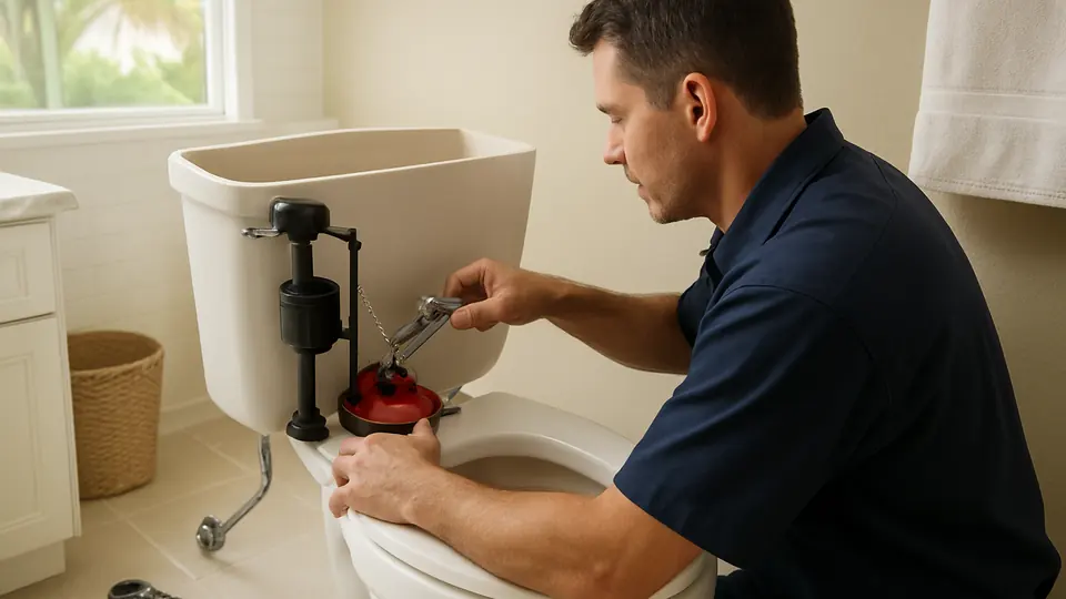 Why a Toilet Keeps Running in Callaway