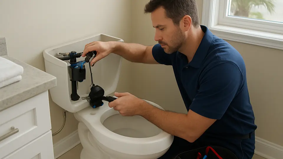 Why a Toilet Keeps Running in Laguna Beach