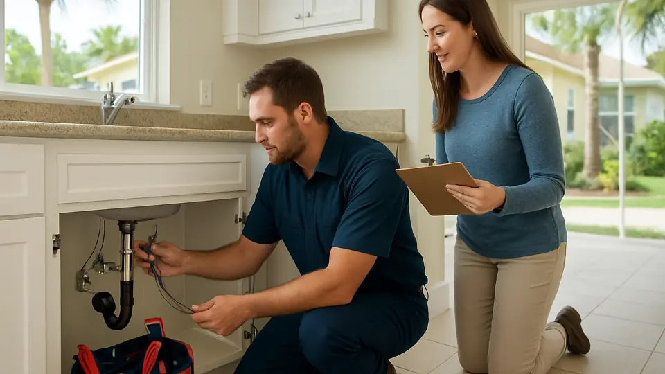 Home-Buying Plumbing Inspection in Lower Grand Lagoon