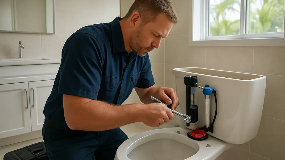 Why a Toilet Keeps Running in Lower Grand Lagoon