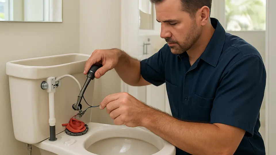 Why a Toilet Keeps Running in Lynn Haven