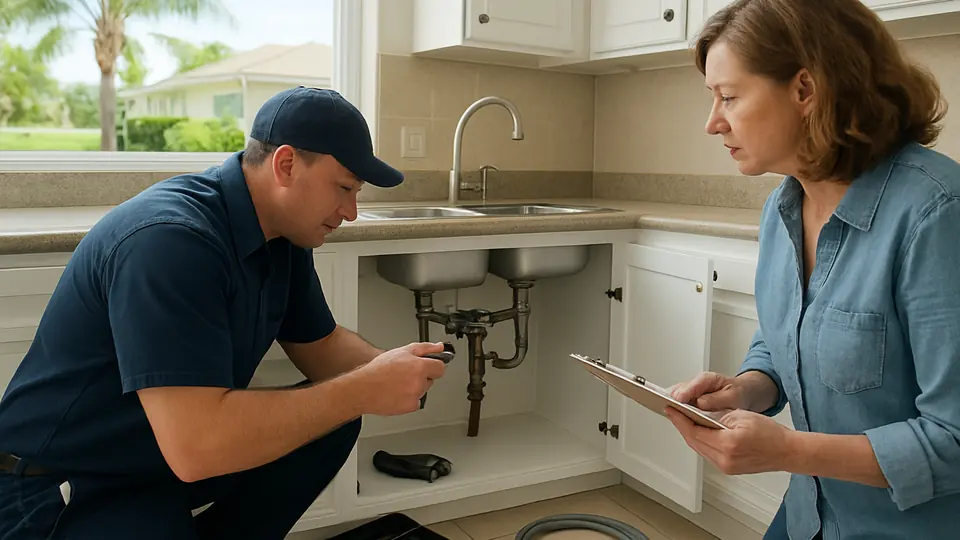 Home-Buying Plumbing Inspection in Panama City Beach