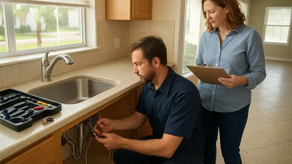 Home-Buying Plumbing Inspection in Panama City