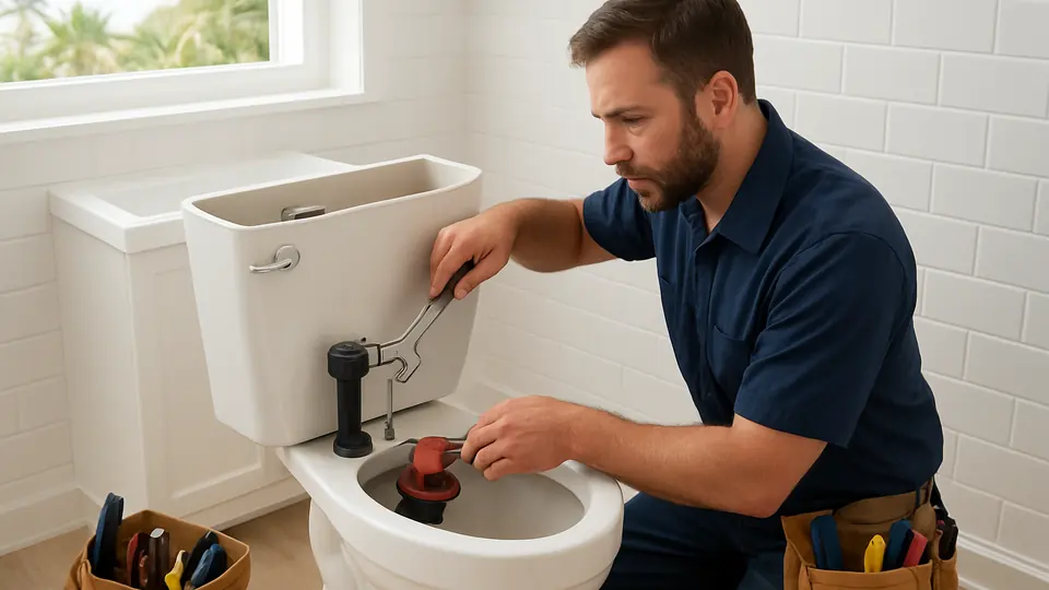 Why a Toilet Keeps Running in Parker