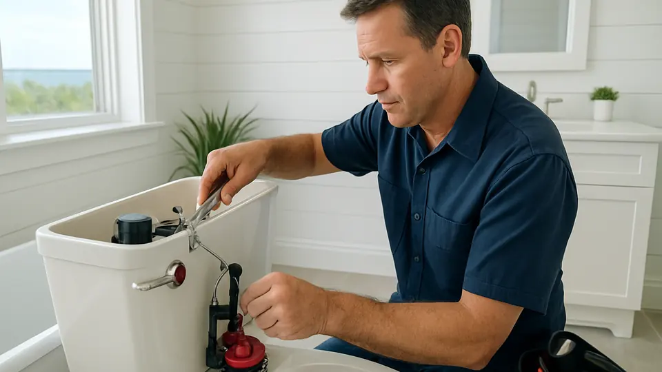 Why a Toilet Keeps Running in Pretty Bayou