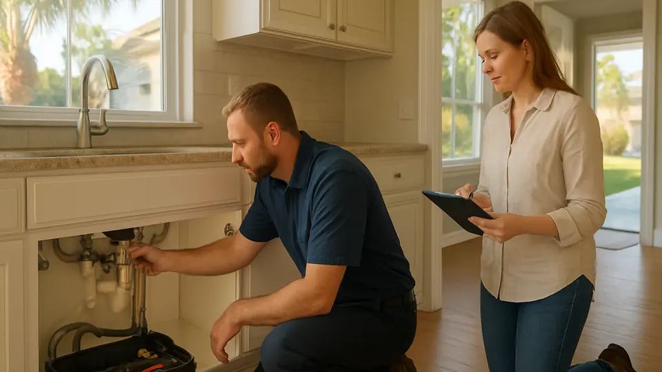 Home-Buying Plumbing Inspection in Upper Grand Lagoon