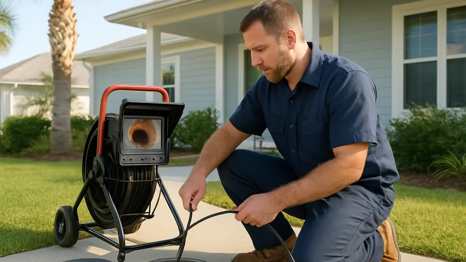 What Happens During a Sewer Camera Inspection in Upper Grand Lagoon