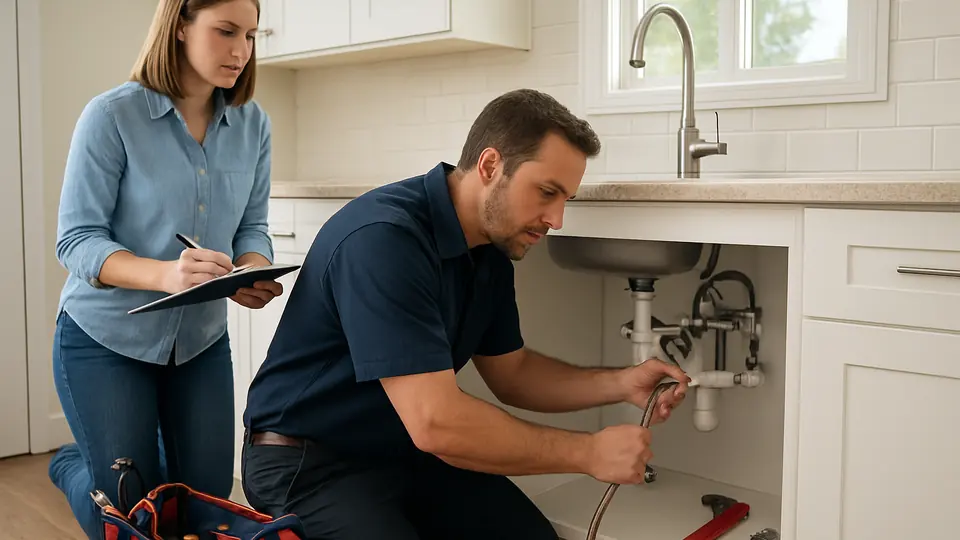 Home-Buying Plumbing Inspection in Cinco Bayou