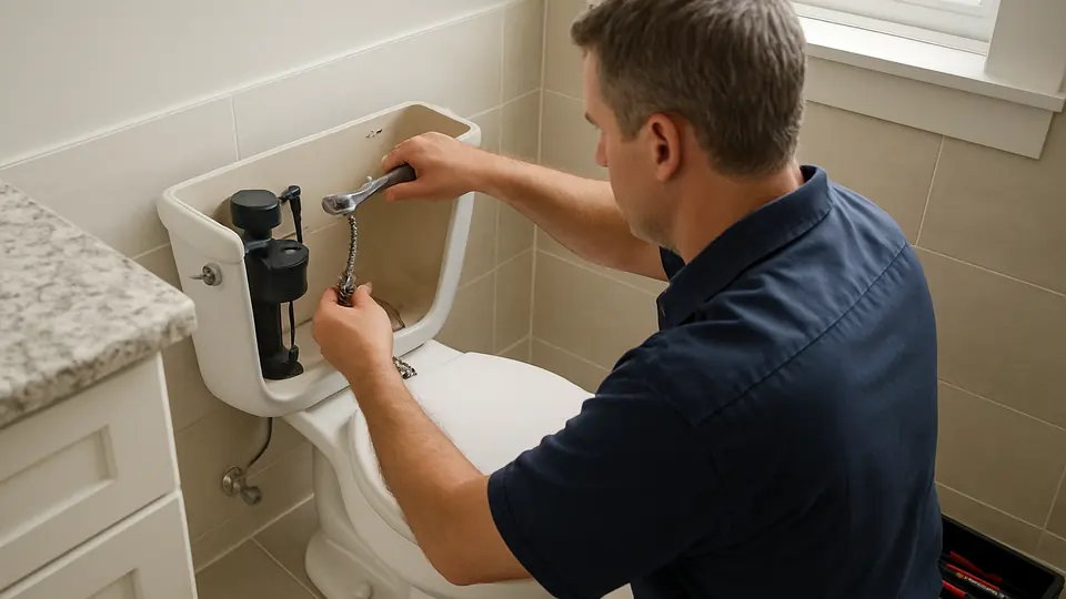 Why a Toilet Keeps Running in Destin