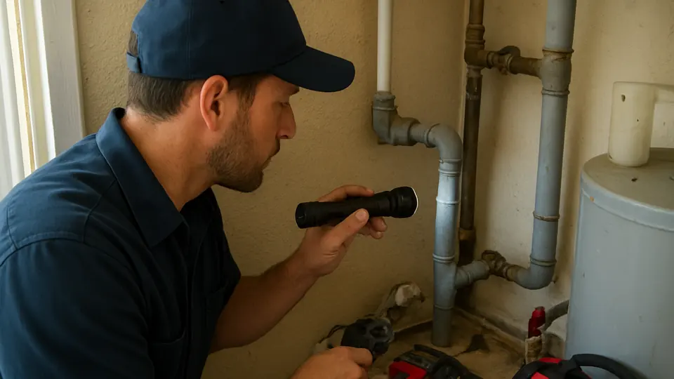 Identifying Polybutylene Plumbing in Mary Esther