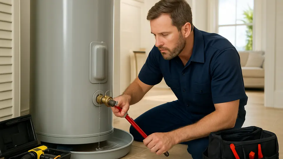 Why a Water Heater Is Leaking in Valparaiso