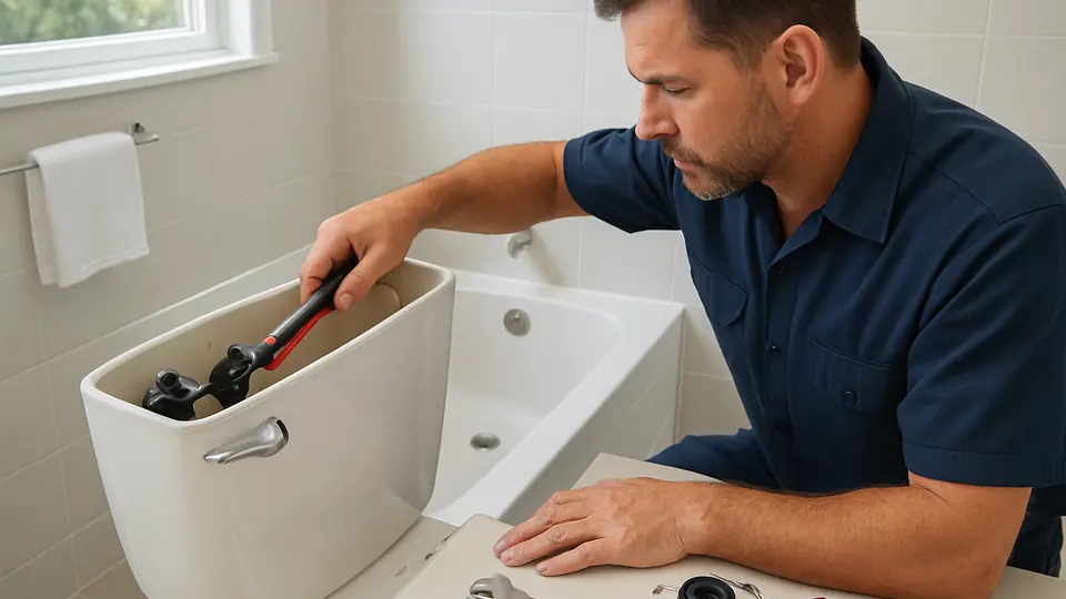 Why a Toilet Keeps Running in Wright