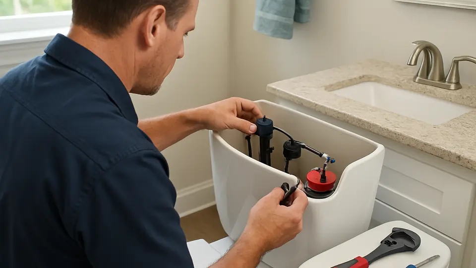 Why a Toilet Keeps Running in 30A