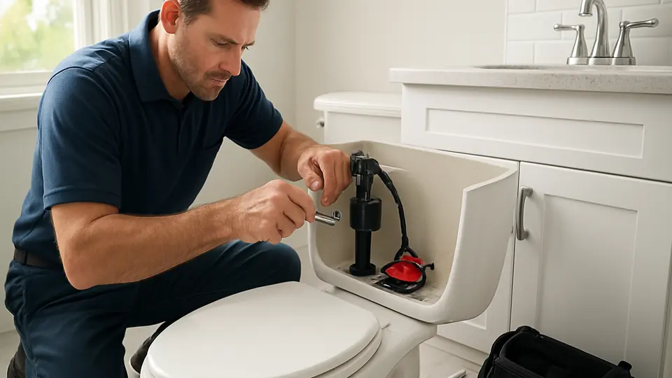 Why a Toilet Keeps Running in Camp Creek