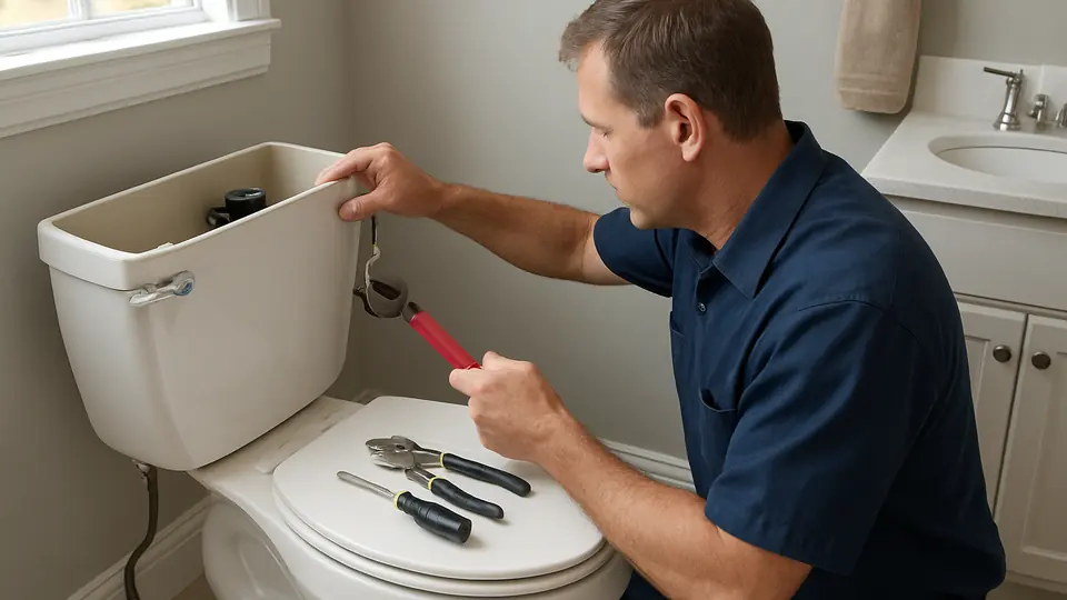Why a Toilet Keeps Running in DeFuniak Springs