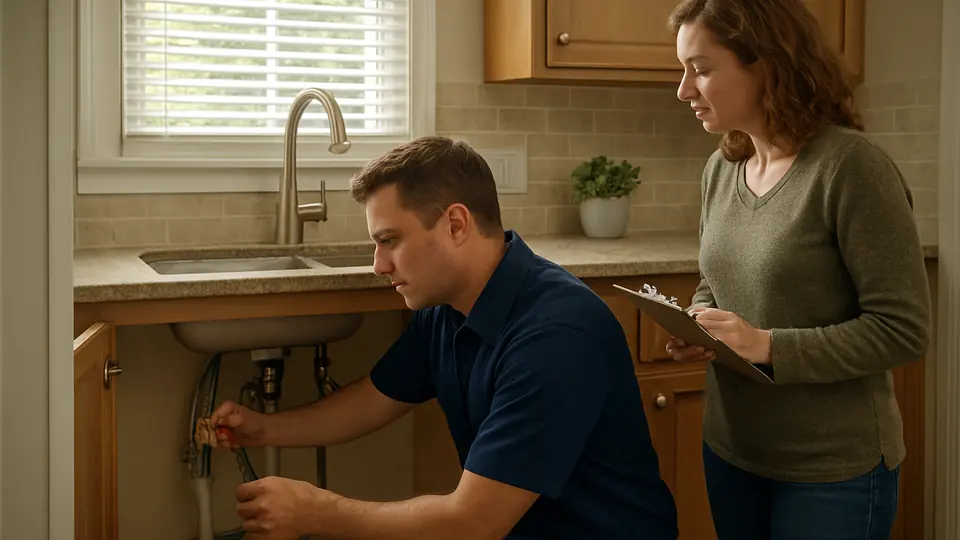Home-Buying Plumbing Inspection in Freeport