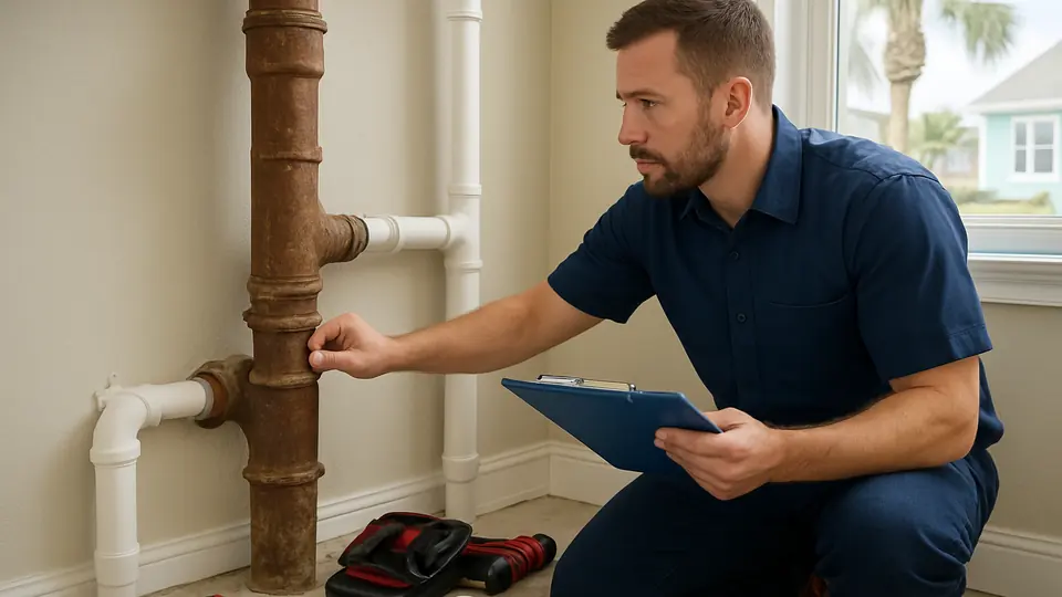 Signs a Home May Need Repiping in Grayton Beach